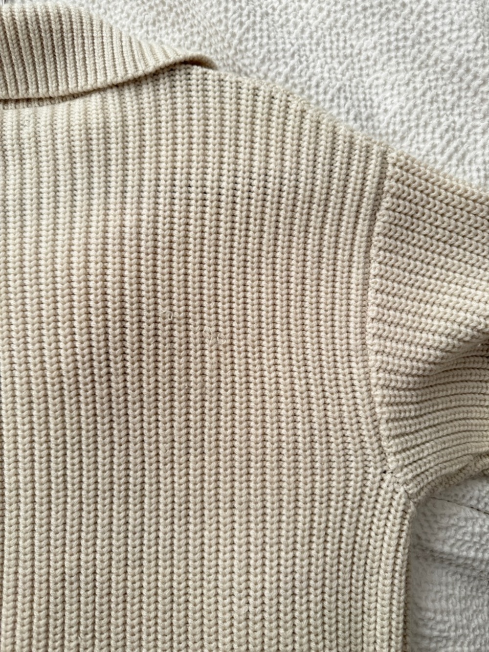 Quince Merino Full Zip Sweater - Picture 6 of 7